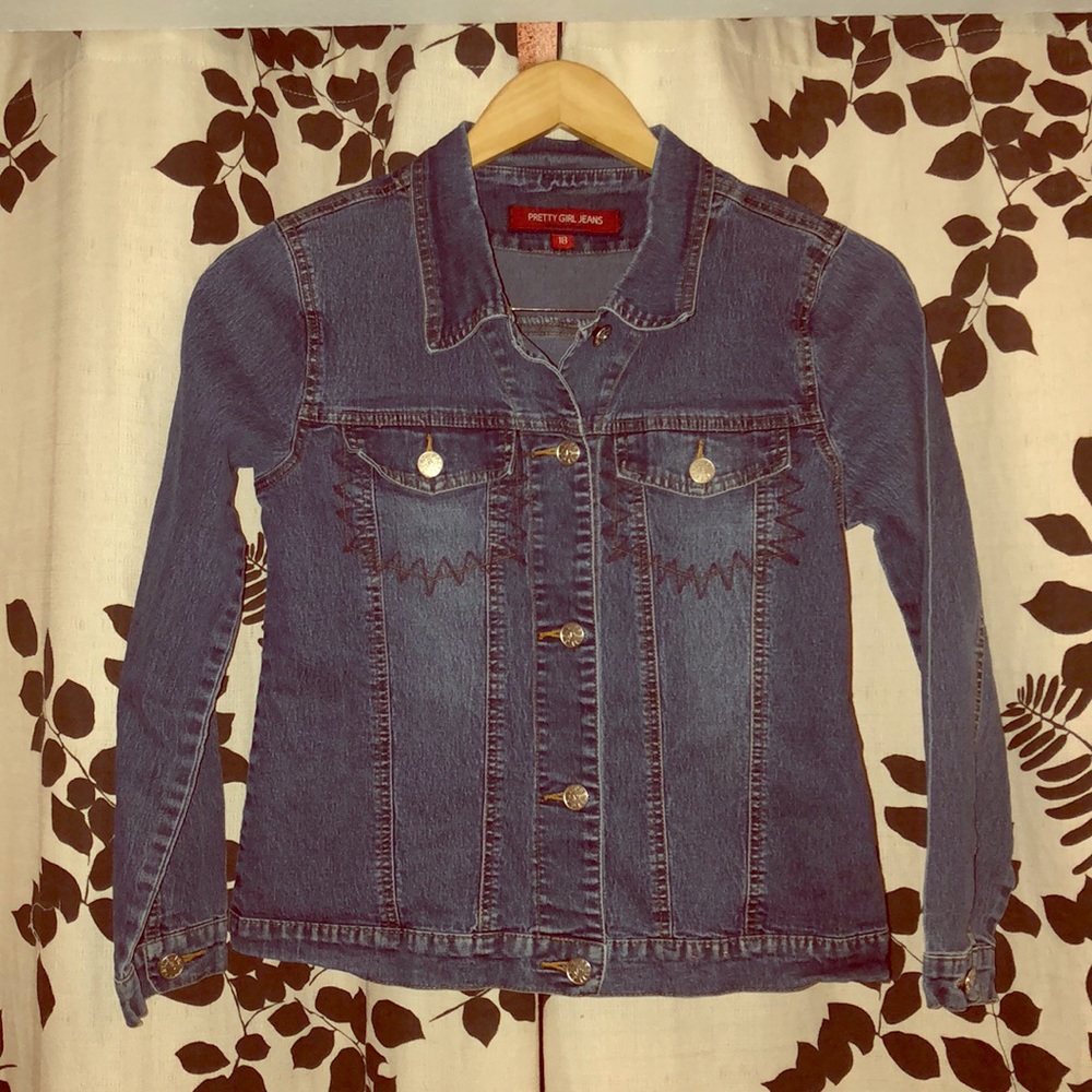Girls jean jacket.
